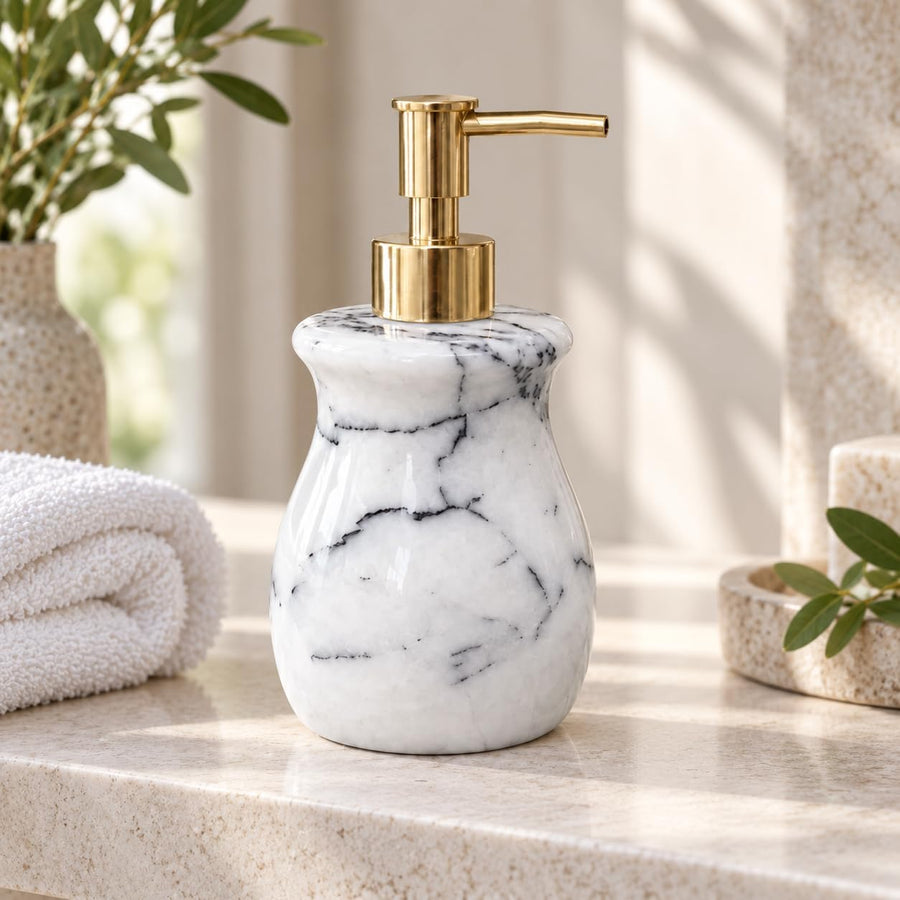 Marble soap dispanser