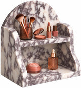 Luxury Calacatta Viola Marble Organizer