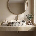 hand carved marble sink