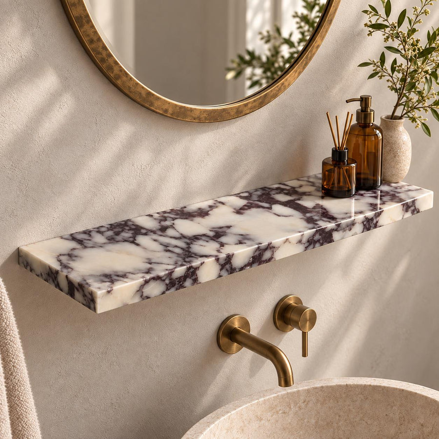 Natural Marble Wall Shelf – main view