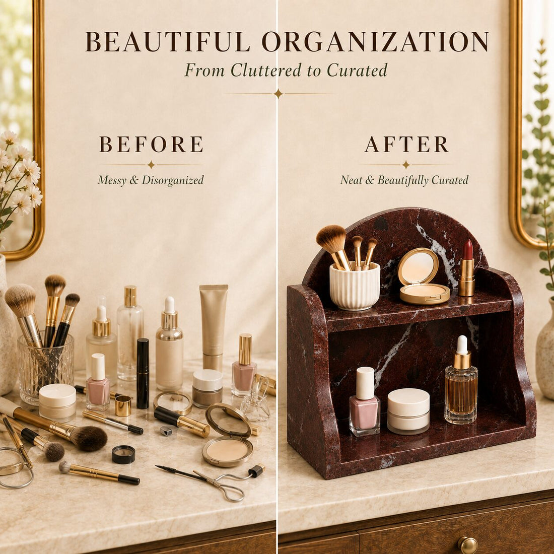 Counter before and after the Rosso Levanto organizer