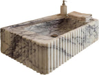 calacatta viola marble sink for bathroom and kitchen vanity